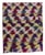 Vintage Uzbek Tribal Silk Ikat Wall Hanging, 1920s For Sale - Image 16 of 16