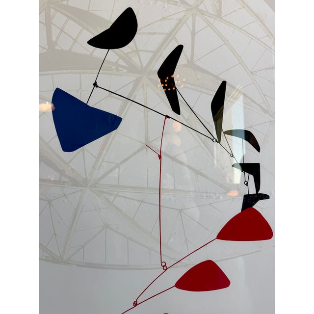 Alexander Calder 1977 National Gallery of Art Exhibition Poster Custom Acrylic Box Frame Jerry Solomon La For Sale In Las Vegas - Image 6 of 16