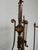 Neoclassical Empire Brass and Glass Chandelier, 1950s For Sale - Image 15 of 18