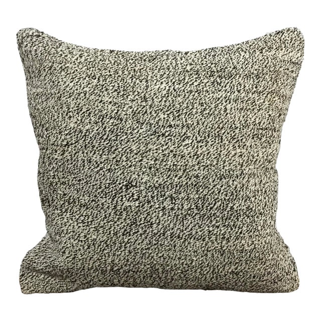 Vintage Turkish Organic Kilim Pillow Case For Sale