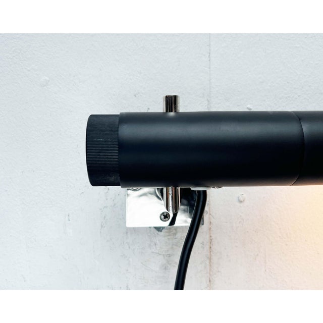 1960s Mid-Century Modern German Minimalist Wall Lamp attributed to Egon Eiermann for Beisl, 1960s For Sale - Image 5 of 18