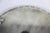 Vintage Large Round Silver Plated Tray With Small Feet Pierced Side Plate Embossed For Sale - Image 6 of 8