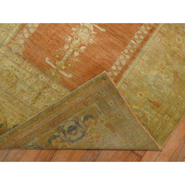 Late 19th Century 19th Century Superfine Connoisseur Level Turkish Sivas Rug - 3'11" x 5'6" For Sale - Image 5 of 6
