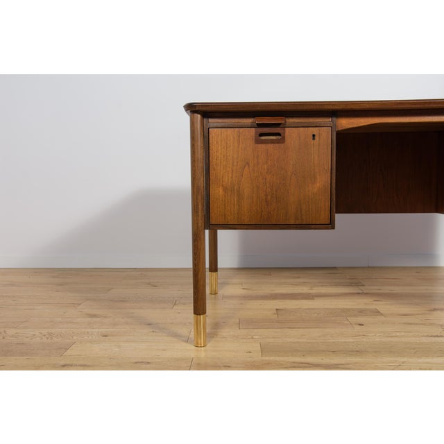 Mid-Century Teak Desk by Sten Blomberg for Seffle Möbelfabrik, Sweden, 1960s For Sale - Image 12 of 18