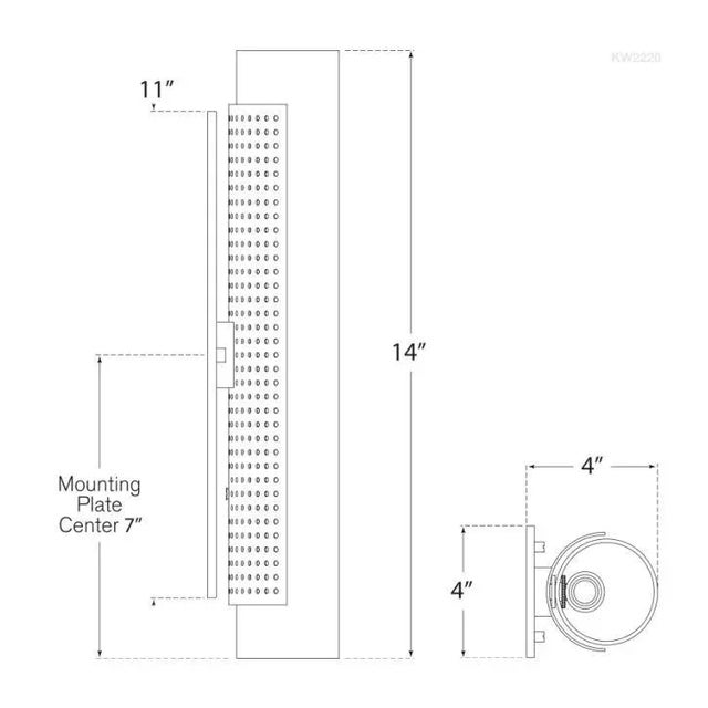 Modern Kelly Wearstler for Visual Comfort Signature Precision Cylinder Sconce in Polished Nickel with White Glass For Sale - Image 3 of 3