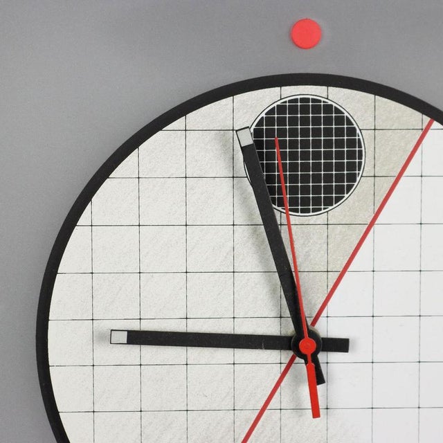 Orologio Morphos Clock designed by Kurt B. Delbanco. This piece is attributed to the mentioned designer/maker. It has no...