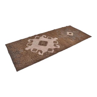 MId 20th Century Hand-Knotted Anatolian Rug / Multi-Medallion Geometric Tribal Area Rug For Sale