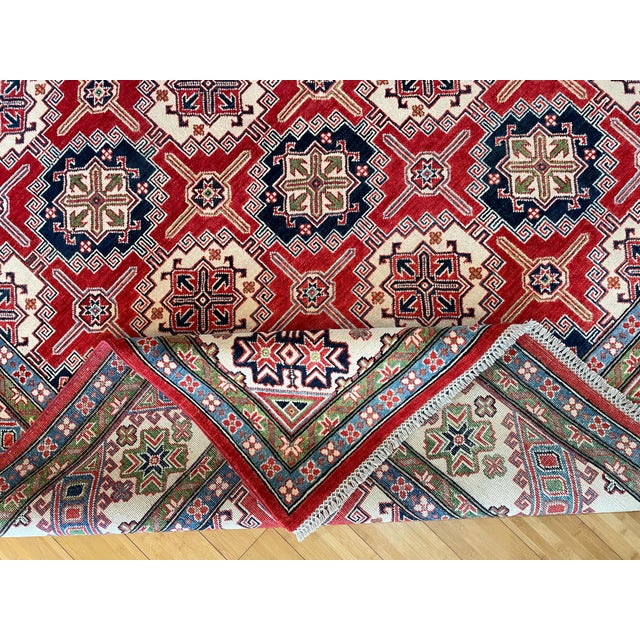 Handmade Caucasian Shirvan 8x10 Rug For Sale - Image 9 of 12