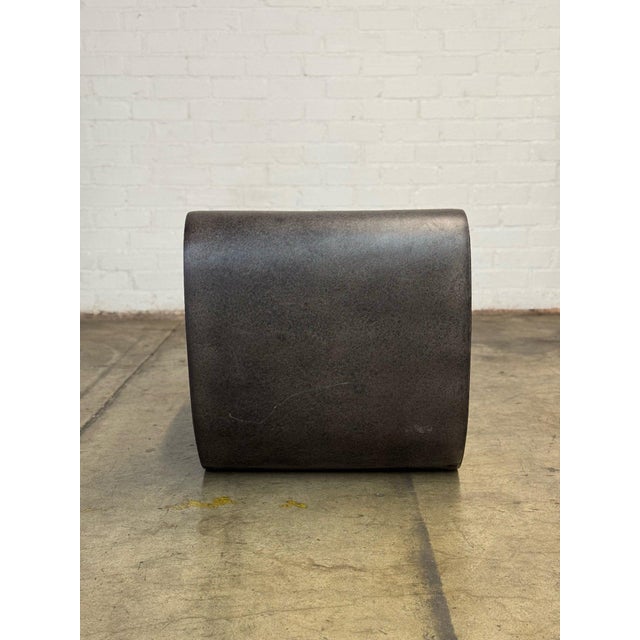 Black Curl Up Lounge Chair by Kar Studio For Sale - Image 8 of 12