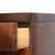Art Deco Baker Walnut Veneered Nightstands in Copper and Cut Glass Accents, 1950s, Set of 2 For Sale - Image 18 of 18