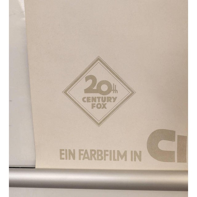 Marilyn Monroe and Don Murray, Bus Stop, German Movie Poster, 1956 For Sale - Image 3 of 6