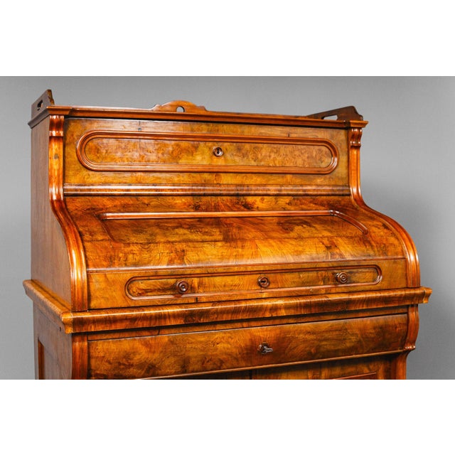 Louis Philippe Pine Secretary For Sale - Image 10 of 18