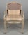 Verdigris Louis XV Style French Fauteuil or Arm Chair For Sale - Image 8 of 10
