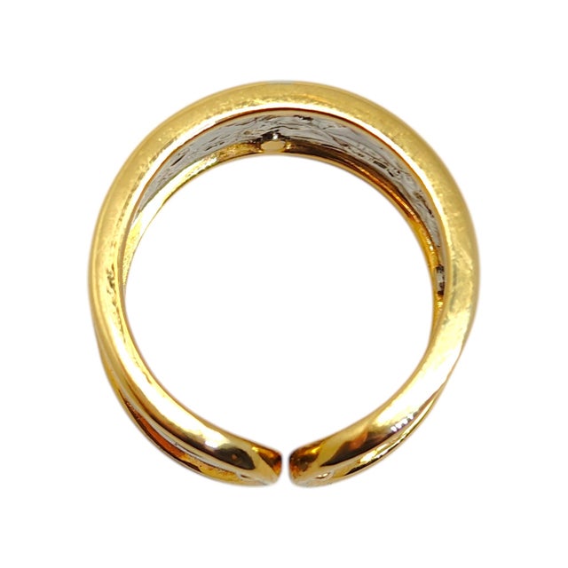 Late 20th Century Carrera Y Carrera La Ronde Angels 18k Gold Band, Size 7 For Sale - Image 9 of 12