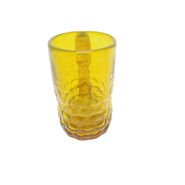 1950s Beer Cup by J. Słuczan-Orkusz for Cracow Institute for Glassworks, Poland, 1970s For Sale - Image 5 of 7