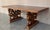 Early 20th Century French Carved Bleached Oak Marquetry Center or Dining Table For Sale - Image 4 of 12
