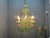 Opaline Glass Beaded Chandelier in Pastel Blue and Green Crystal Drops, 1950s For Sale - Image 11 of 15