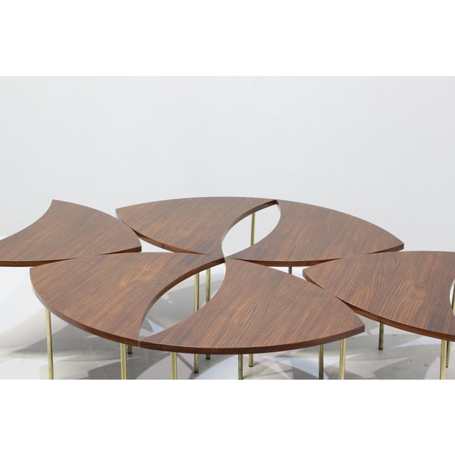 Vintage Coffee Tables by Peter Hvidt & Orla Mølgaard-Nielsen for France & Søn, 1955, Set of 6 For Sale - Image 10 of 13