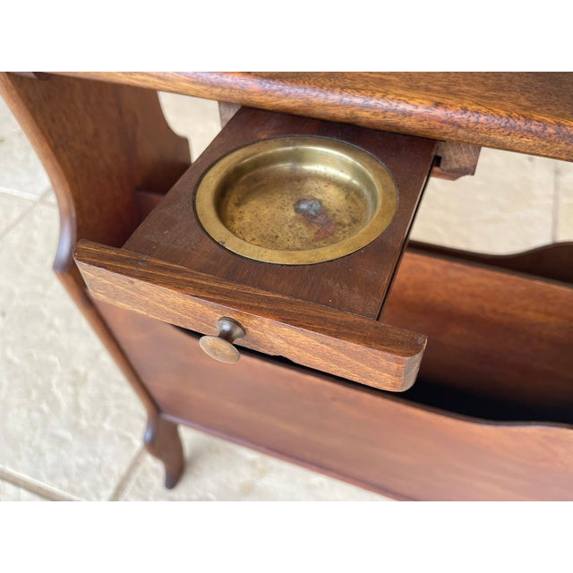 Vintage Side Table with Magazine Rack, 1960s For Sale - Image 9 of 18