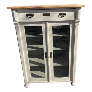 Antique Vertical Buffet in Fir, 1890s For Sale