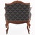 Featuring a beautifully sculpted frame with flowing cabriole legs, floral carvings, and gracefully shaped arms. Newly...