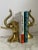 Vintage Elephant Bookends Lovely pair of elephant bookends. Trunks up for good luck! Brass. Nice detail. Minor patina....