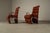 Sculptural Cognac Leather Armchairs with White Metal Frames, 1970s, Set of 2 For Sale - Image 10 of 16