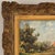 Olive Framed Oil Painting on Panel by Lucien Dasselborne (1873–1962) 'Country Road to a Farmstead' For Sale - Image 8 of 17