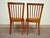 Mid 20th Century Vintage Paul McCobb Style Mid Century Modern Maple Slat Back Dining Chairs- a Pair For Sale - Image 10 of 12