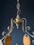 Ceramic and Brass Chandelier, 1960s For Sale - Image 10 of 13