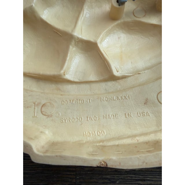 Boho Chic Vintage Mid-Century Retro Kitchen Wall Plaque Decor Set of 2 For Sale - Image 3 of 6