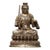 Vintage Silver-Plated Bronze Acala Statue Buddhist Fudo Myoo Sculpture 3.9" For Sale
