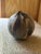 Studio Pottery Orb Vase wirh Pinched Organic Opening and Drip Glaze, 1940 For Sale - Image 3 of 13