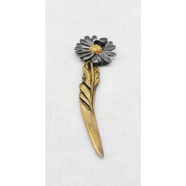 Margeuritte Daisy Letter Opener Page by Didier, France, 1915 For Sale - Image 3 of 10