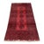 Hand-Knotted Red Tribal Gül Design Wool Rug - 3.2' X 5.9' For Sale