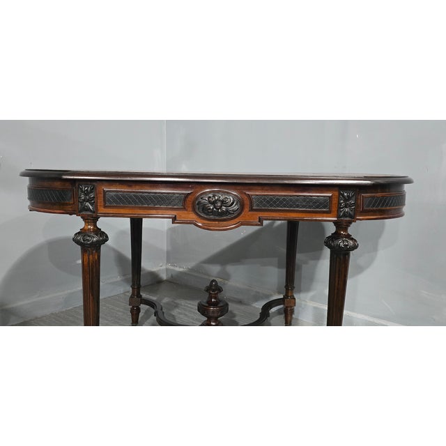 Mid 19th Century Library Desk or Side Table, 1850s For Sale - Image 5 of 18