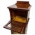 Antique English Walnut Narrow Display Cabinet, 1800s For Sale - Image 3 of 12