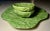 Green Barbara Eigen Handmade Cabbage Leaf 16" Platter-Signed-1982 For Sale - Image 8 of 9