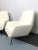 Set of Italian White Velvet Armchairs, 1950s For Sale - Image 14 of 18