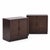 Mid-Century Modern Mahogany Basketweave Cabinets Side Tables Att. To Lane - Pair For Sale - Image 9 of 12