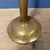 Metal Large Antique Brass Stand or Column For Sale - Image 7 of 13