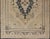 Vintage Turkish Oushak Rug With Beige and Navy Blue Geometric Medallion 3'5 X 5'2 For Sale In Atlanta - Image 6 of 10