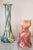 Boho Chic Opaline Marble Vases by Erich Jachmann for WMF, 1930s, Set of 2 For Sale - Image 3 of 4