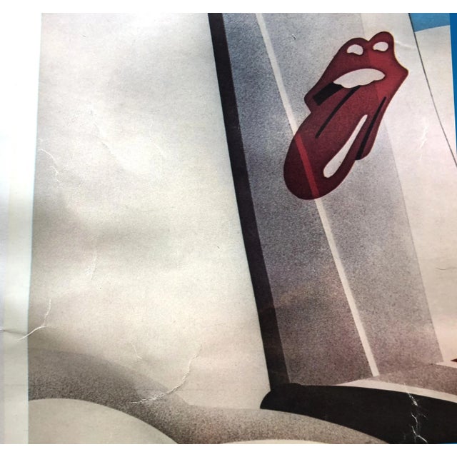 1970s Rolling Stones American Tour Poster by John Pasche, 1972 For Sale - Image 5 of 11