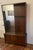 Walnut Mid Century Modern Glass Display Cabinet 74” Tall X 44.5” Wide. Rifle / Pool Stick Display For Sale In Phoenix - Image 6 of 9