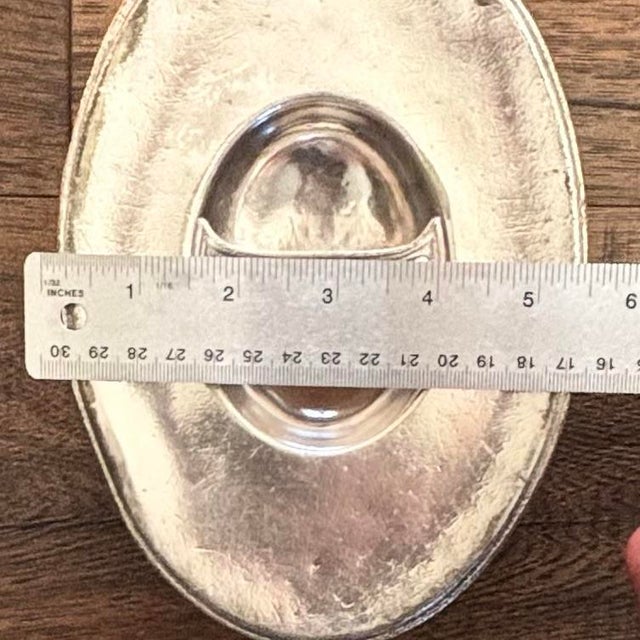 Antique Silver Plate Cover - Antique Buffalo Athletic Club Cloche For Sale In Columbus - Image 6 of 10