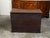 19th Century English Georgian Period Mahogany Desk with Ten Graduating Drawers and Shelf For Sale - Image 9 of 12