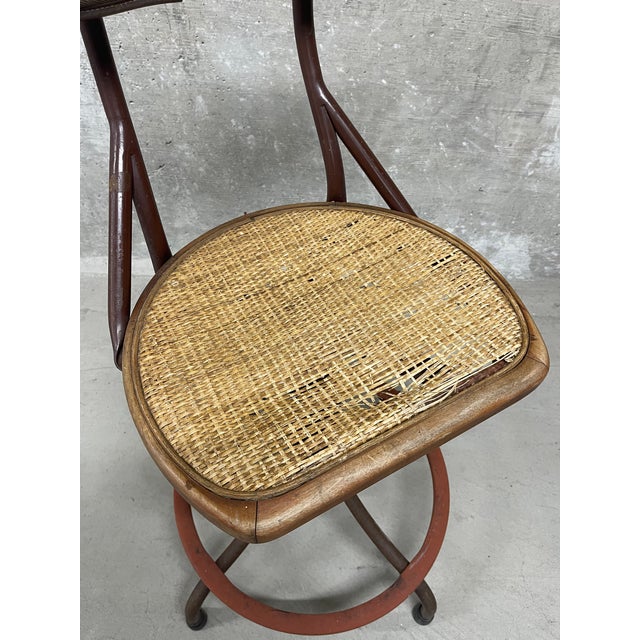 Wood Vintage 1930’s Western Electric 4a Operator’s Chair For Sale - Image 7 of 14