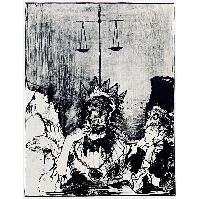 Artist: Jean Jansem Country: France/ USA Title: Galigula 2 Medium: Original Lithograph Marks: Not signed, not numbered...