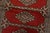 Textile Bokhara Jaldar Rug 3’1” X 4’10” Red Wool Tribal Hand-Knotted Oriental Carpet For Sale - Image 7 of 11